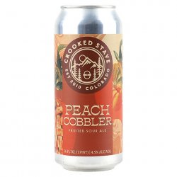 Crooked Stave Peach Cobbler Fruited Sour - CraftShack