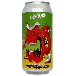 Duncans Off World Series 1 Hazy IPA 440ml - The Beer Cellar