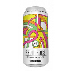 Modern Times Fruitlands Sangria Gose 473ml BB 140624 - The Beer Cellar