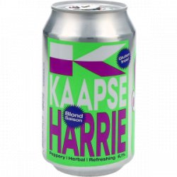 Kaapse Harrie Blond Saison Blik - Drankgigant.nl