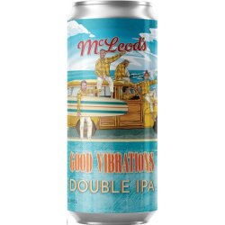 McLeods Good Vibrations Double IPA 440ml - The Beer Cellar