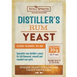 Still Spirits Distillers Levadura Ron 20g - Cerveza Casera