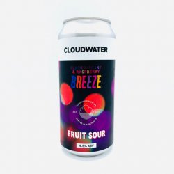 Cloudwater Brew Co.. Blackcurrant & Raspberry Breeze [Fruited Sour] - Alpha Bottle Shop & Tap