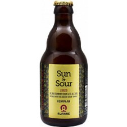 Пиво Alvinne - Sun & Sour 2023  330 мл, 4.5% - Пиво лучше - pivoluchshe