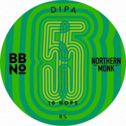 Brew By Numbers 55 Double IPA 10 Hop X Northern Monk (Keg) - Pivovar