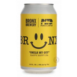 The Bronx Brewery Smile My Guy Happy Hoppy IPA The Bronx Brewery Smile My Guy Happy Hoppy IPA
