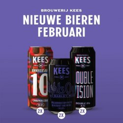 Brouwerij Kees Nieuwe Bieren Pakket Februari 2025 - Brouwerij Kees