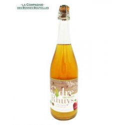 Cidre de Normandie - Cidrerie de Rhuys Nicol - Bouché Bio- Brut 75cl - La Compagnie des Bonnes Bouteilles