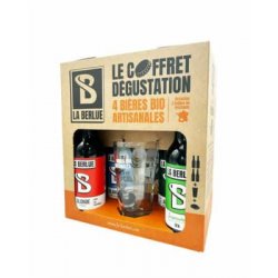 coffret 4 bières la Berlue +1 verre - La Compagnie des Bonnes Bouteilles