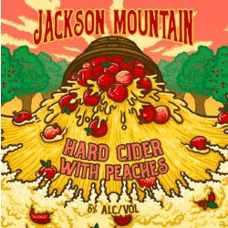 The Brookeville Beer Farm Jackson Mountain Hard Cider with Peaches 6 pack 12 oz. - Petite Cellars