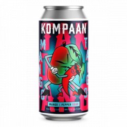 KOMPAAN Fruit Fella  Mango Tango - KOMPAAN Dutch Craft Beer Company