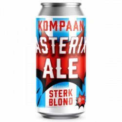 KOMPAAN Asterix Ale - KOMPAAN Dutch Craft Beer Company