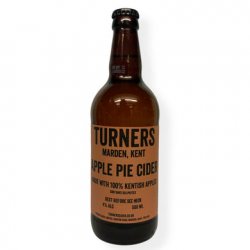 TURNERS  APPLE PIE CIDER  4% - Fuggles Bottle Shop