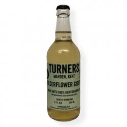 TURNERS  ELDERFLOWER CIDER  5.5% - Fuggles Bottle Shop