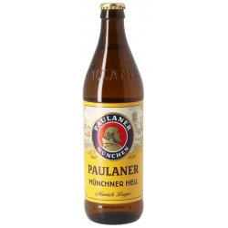 PAULANER Original Münchner Hell Blonde Allemande 4,9° 50 cl  - Sourire Des Saveurs