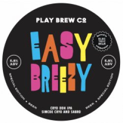 Play Brew Co Easy Breeze (Cask) - Pivovar