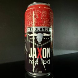 Badlands Brewery Jaxon Red IPA