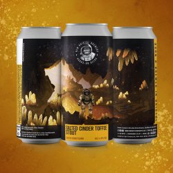 New Bristol Brewery  Salted Cinder Toffee Stout  4.8% 440ml Can - All Good Beer