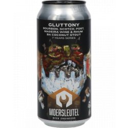 De Moersleutel Gluttony Barrel Aged Stout 7 Years Series - Drankgigant.nl