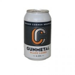 Round Corner Gunmetal Black Lager (CANS) - Pivovar