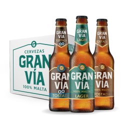 Gran Vía PACK DEGUSTACIÓN CERVEZAS GRAN VÍA - Cervezas Gran Vía