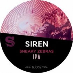 Siren Sneaky Zebras (Keg) - Pivovar