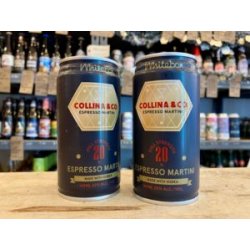 Collina & Co  Espresso Martini  Cocktail in a can - Wee Beer Shop