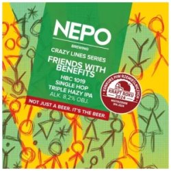 Nepo Brewing Crazy Lines Series: Friends With Benefits