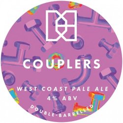 CROWLER - Double Barrelled - Couplers - 4% (500ml) - Ghost Whale