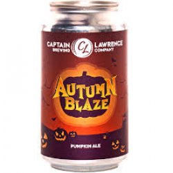 Captain Lawrence Autumn Blaze Pumpkin 24 pack12 oz cans - Beverages2u