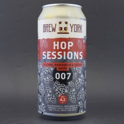 Brew York - Hop Sessions 007 - 4.2% (440ml) - Ghost Whale