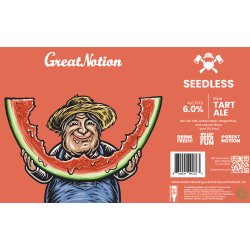 Great Notion Seedless 16oz can - Bine & Vine