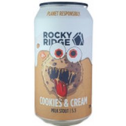 Rocky Ridge Cookies and Cream Milk Stout 375mL ABV 5.5%  Australian Craft Beer - Hopshop