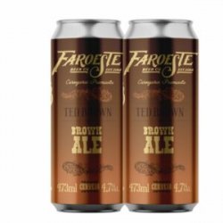 Faroeste Beer Brown Ale  Lata 473 mL - Central da Cerveja