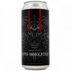 Adroit Theory  Auto-Immolation (Ghost AUTO-IMMOLATION) - Rebel Beer Cans