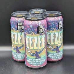 One Drop Eezee Small Belgian Pale Ale Can 4pk - Saccharomyces Beer Cafe