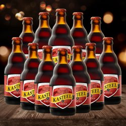 Kasteel Rouge Belgian Cherry Fruit Beer 330ml Bottles - 8.0% ABV (12 Pack) - Beerhunter