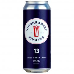 Vinohradsky Pivovar - Jantarova 13 (dented can_ - Left Field Beer