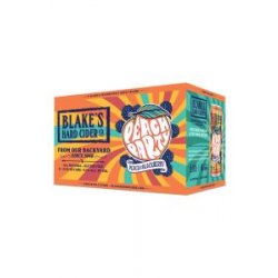 Blakes Peach Party Cider 12oz 6pk Cn - Luekens Wine & Spirits