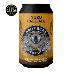 Drop Bear Yuzu - Non Alcoholic Pale Ale - Dry Drinker