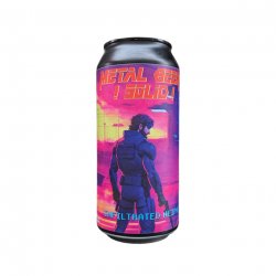 Metal Beer Solid  Game Over Brewing Company  6°  New England IPA  NEIPA - La Plante Du Loup