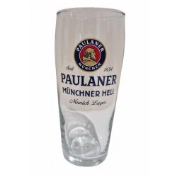 Paulaner Munchner Hell Pint Beer Glass - The Belgian Beer Company