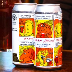 Northern Monk  David Bailey - Extra Extra Special Bitter - 6.2% ESB - 440ml Can - The Triangle