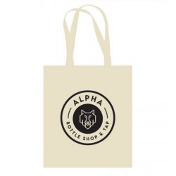 Alpha Bottle Shop & Tap. Alpha Tote Bag - Alpha Bottle Shop & Tap