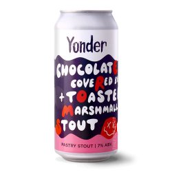 Yonder  SMore: Chocolate Covered Biscuit & Toasted Marshmallow Stout  7% 440ml Can - All Good Beer