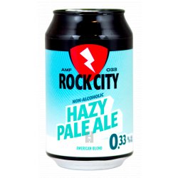 Rock City Non-Alcoholic Hazy Pale Ale - Hoptimaal