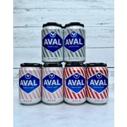 AVAL French Cider - Mixed 12 Pack (Blanc, Gold, Rosé) - Press Then Press