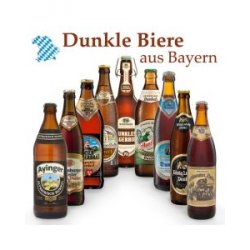 Dunkle Biere aus Bayern - 9 Flaschen - Biershop Bayern
