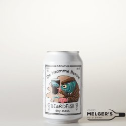 Kromme Haring  Beardfish Dry Stout 33cl Blik - Melgers