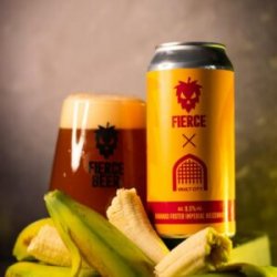 Fierce X Vault City  Bananas Foster Imperial Weizenbock - Bath Road Beers